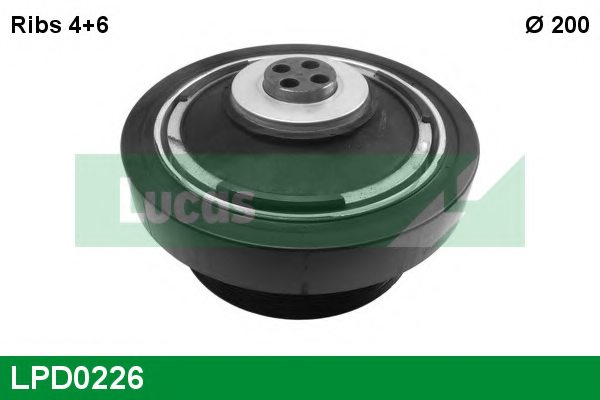 LUCAS ENGINE DRIVE LPD0226 Belt Pulley, crankshaft